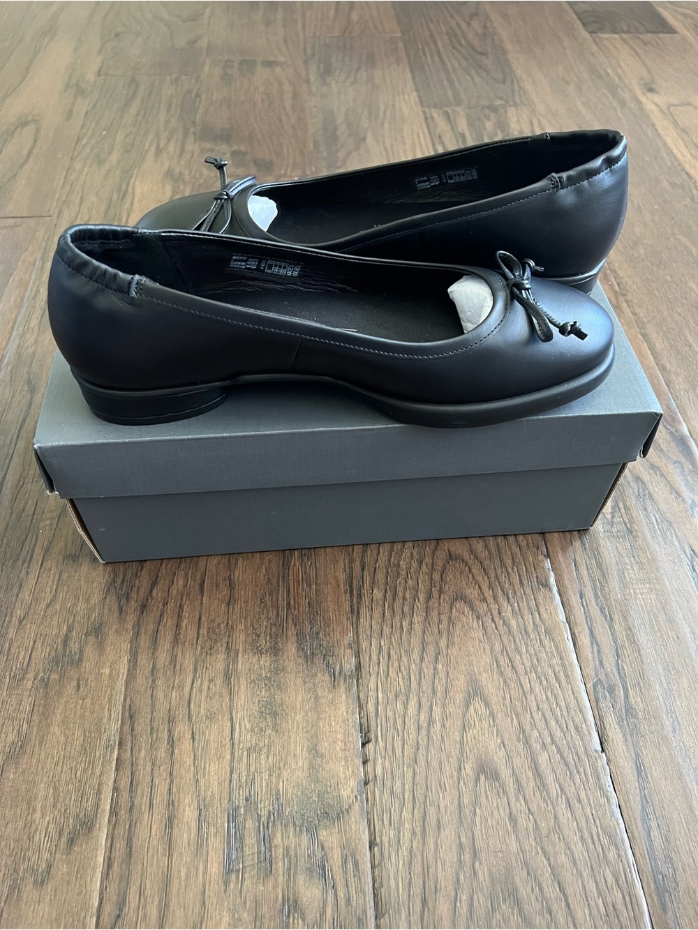ECCO SCULPTED LX - LEATHER BALLET PUMPS